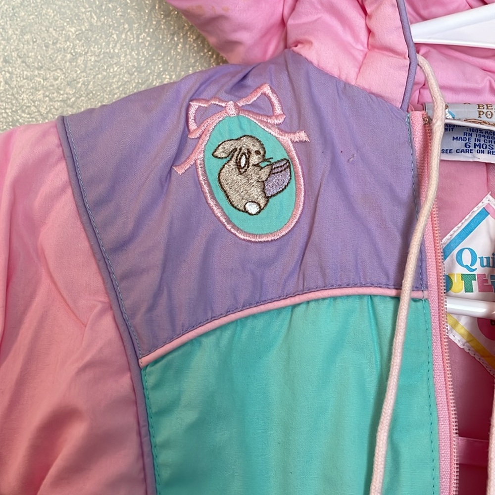 VINTAGE Peter Rabbit snowsuit - Picture 4 of 6
